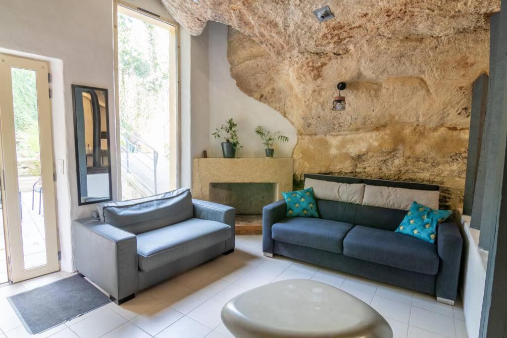 Maison Troglodytique Doue La Fontaine Dış mekan fotoğraf
