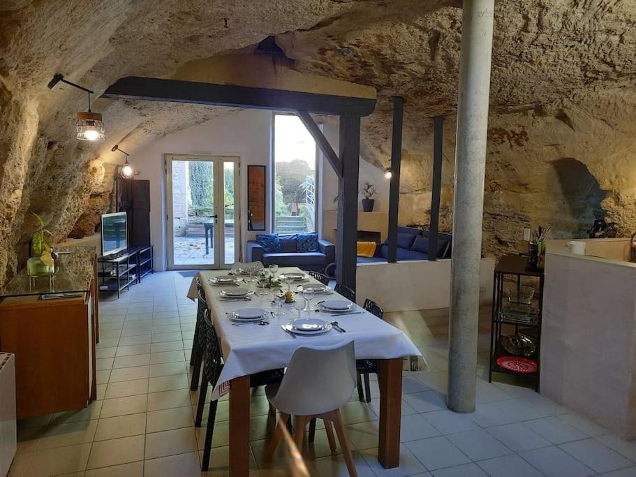 Maison Troglodytique Doue La Fontaine Dış mekan fotoğraf