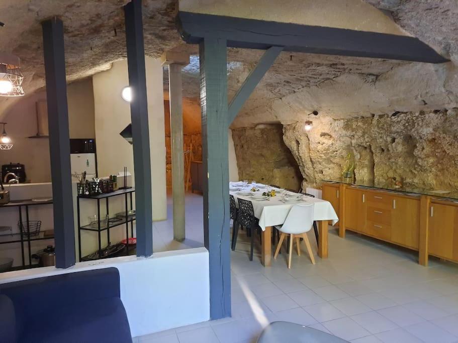 Maison Troglodytique Doue La Fontaine Dış mekan fotoğraf