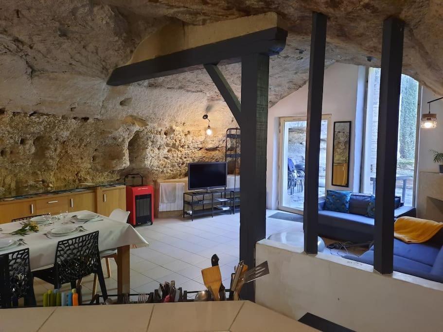 Maison Troglodytique Doue La Fontaine Dış mekan fotoğraf