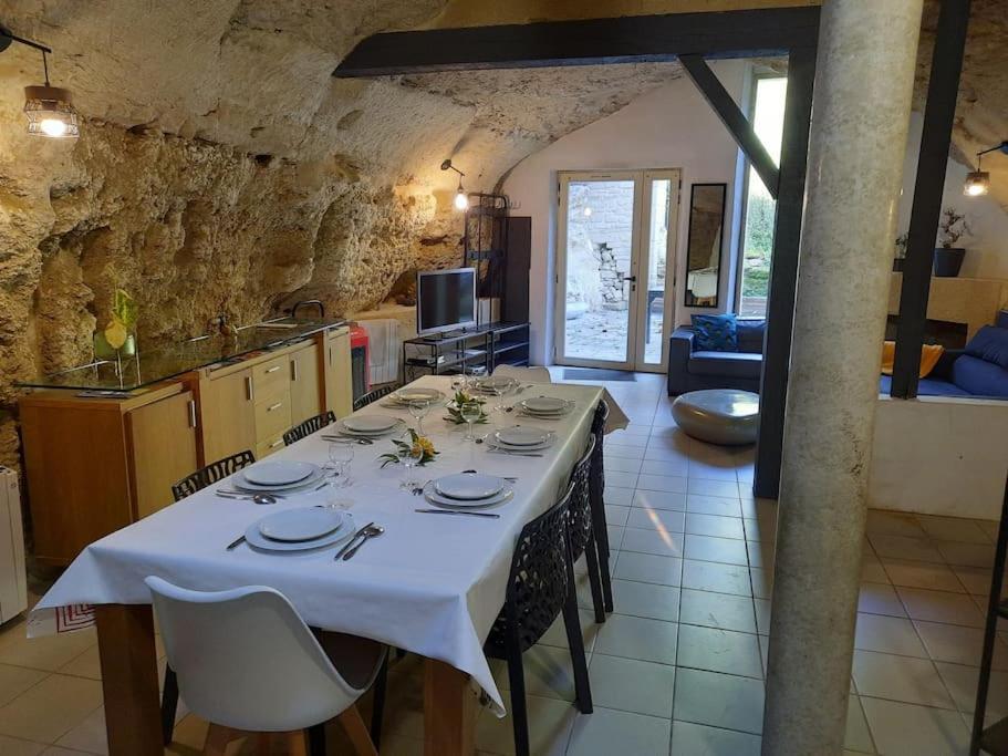 Maison Troglodytique Doue La Fontaine Dış mekan fotoğraf