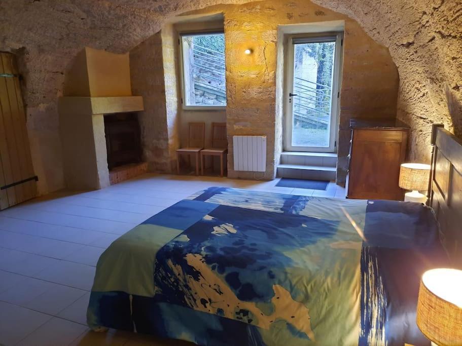 Maison Troglodytique Doue La Fontaine Dış mekan fotoğraf