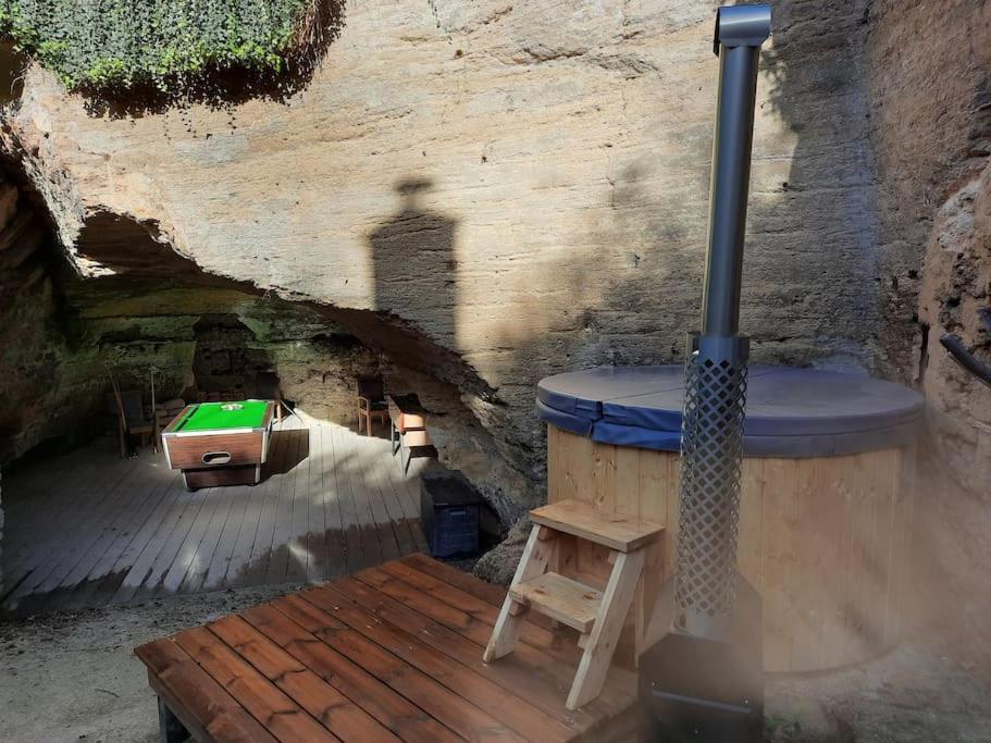Maison Troglodytique Doue La Fontaine Dış mekan fotoğraf