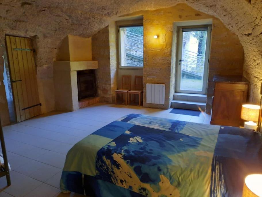 Maison Troglodytique Doue La Fontaine Dış mekan fotoğraf