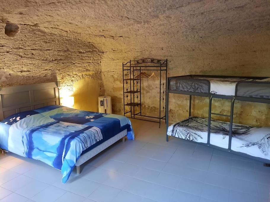 Maison Troglodytique Doue La Fontaine Dış mekan fotoğraf